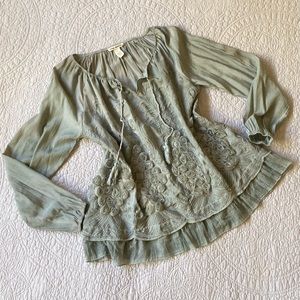 Indigo Thread Co.Top size Medium